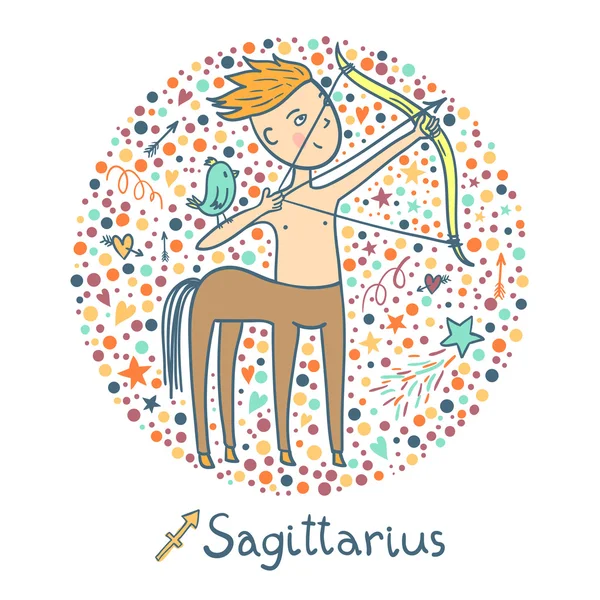 Sternzeichen - Sagittarius — Stockvektor