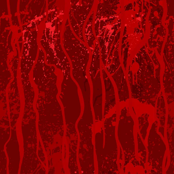 Horror achtergrond met druipende bloed. — Stockvector