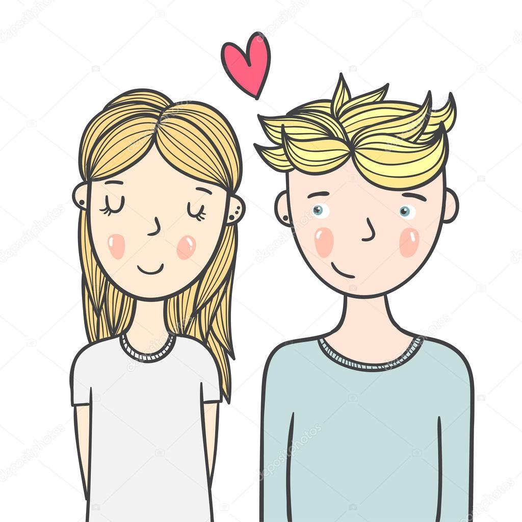 verliefde jongen verliefde jongen