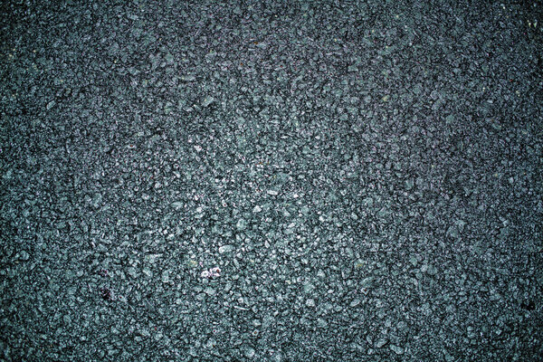 The texture of fresh asphalt in India