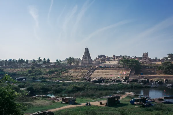 Templo complexo em Hampi — Fotografia de Stock