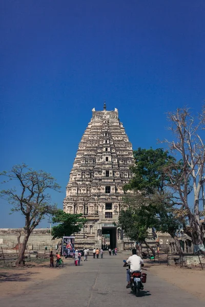 Complejo de templos en Hampi templo de Shiva — Foto de Stock