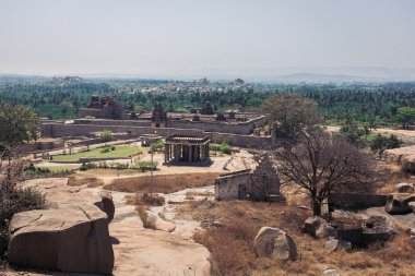 Hampi Tapınağı Hindistan'da karmaşık