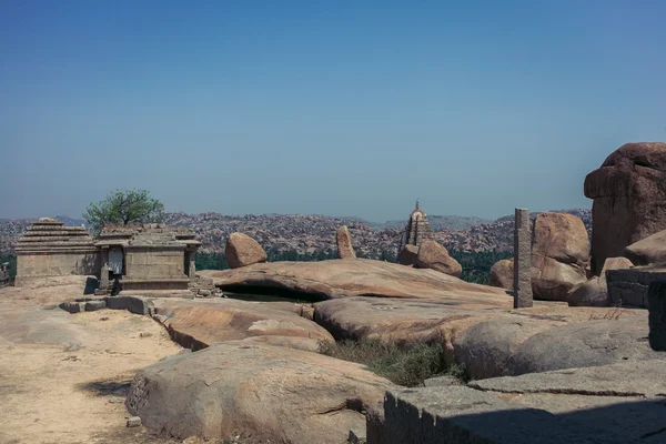 Hampi Tapınağı Hindistan'da karmaşık