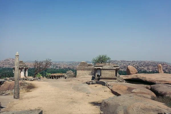 Hampi Tapınağı Hindistan'da karmaşık