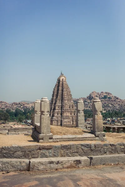 Tempelanlage in Hampi. Indien — Stockfoto