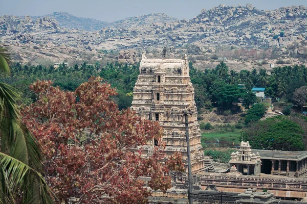 Titreme tapınak Hindistan. Hampi