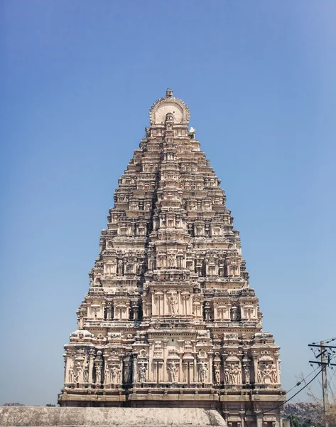 Titreme tapınak Hindistan. Hampi