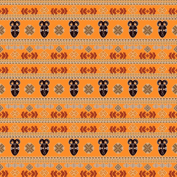 Afrikai Seamless Pattern — Stock Fotó