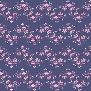 soyut çiçek sorunsuz patternle