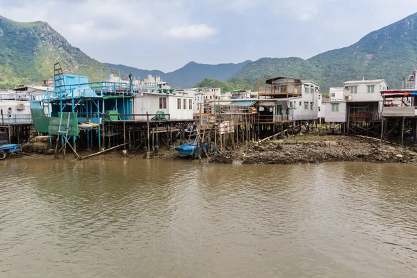 Tai O villaggio di pescatori Lantau Island Hong Kong — Foto Stock