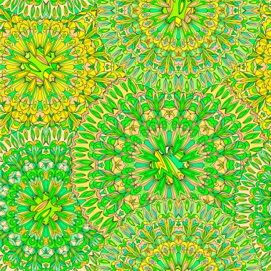 Renkli seamless modeli mandala,-ebilmek var olmak kullanılmış için duvar kağıdı, desen dolgularını, web sayfası arka planı, yüzey dokuları.