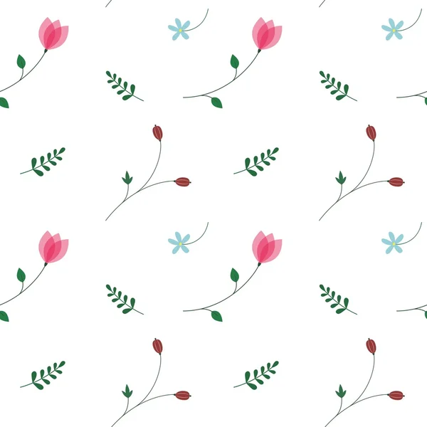 romantik çiçek desenli