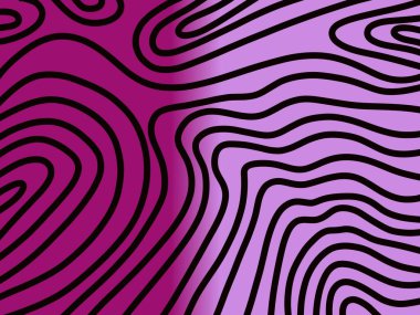 Dalgalı çizgiler arka plan. Siyah dalgalı çizgiler. Renkli çizgi arkaplan kavramı. Soyut siyah dalgalı desen tasarımı.