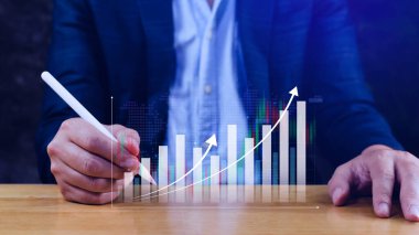 Business, Finance and Investment, data analysis concept, business planning, market research, Analysis finance graph and market chart investment, Stock market investment.