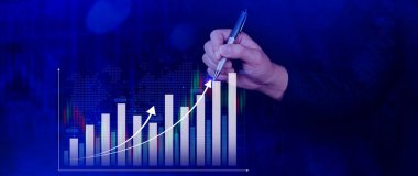 Business, Finance and Investment, data analysis concept, business planning, market research, Analysis finance graph and market chart investment, Stock market investment.