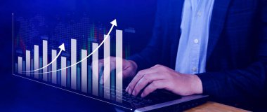 Business, Finance and Investment, data analysis concept, business planning, market research, Analysis finance graph and market chart investment, Stock market investment.