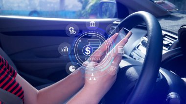 Çalışan konsepti için maaş. Entegre dijital iletişim ve finansal planlama araçları ile verimli maaş yönetim sistemi, iş operasyonlarını geliştirmek. Değil ai