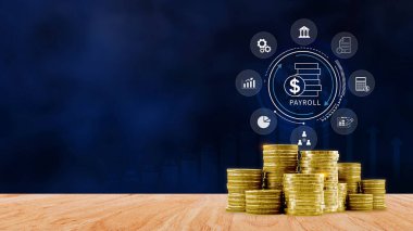 Çalışan konsepti için maaş. Entegre dijital iletişim ve finansal planlama araçları ile verimli maaş yönetim sistemi, iş operasyonlarını geliştirmek. Değil ai