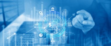 Çalışan konsepti için maaş. Entegre dijital iletişim ve finansal planlama araçları ile verimli maaş yönetim sistemi, iş operasyonlarını geliştirmek. Değil ai