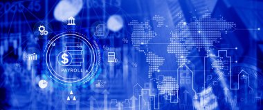 Çalışan konsepti için maaş. Entegre dijital iletişim ve finansal planlama araçları ile verimli maaş yönetim sistemi, iş operasyonlarını geliştirmek. Değil ai