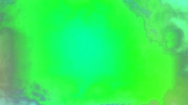 Canlı neon yeşil soyut arka plan, ruhani parlak duman perdeleri ve modern tasarım için ince doku.