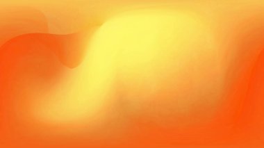 Canlı gradyan arka plan sıcak turuncu ve parlak sarıyı harmanlayarak tasarım projeleri için dinamik ve modern bir soyut yaratıyor..
