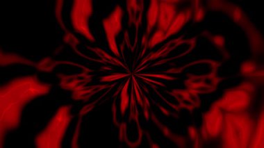 Koyu arkaplan görüntü dokusunda soyut kırmızı ışık dinamik bir şekilde patlar