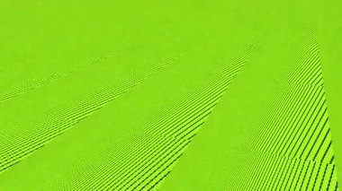 Dinamik kireç yeşil desen derinliğin optik illüzyonunu yaratıyor