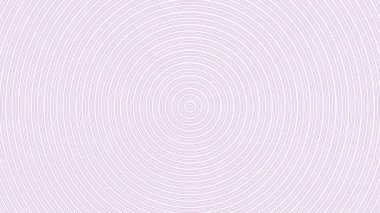 Hipnotik eşmerkezli çemberler ince hareket ve yumuşak renkle genişliyor