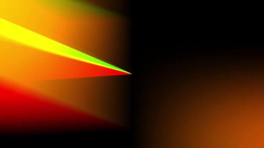 Parlak soyut arkaplan videosu için siyah üzerine dinamik kırmızı ışık akışı