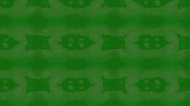 Zümrüt yeşili canlı tasarımlar için soyut organik desenler akıyor