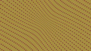 Dinamik perspektifte tekrarlanan şekillerle soyut geometrik desen