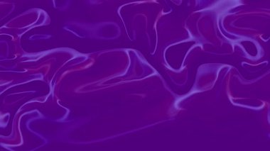 Dinamik mor sıvı yavaşça akıyor ve modern soyut bir etki yaratıyor.