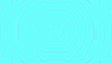 Hipnotik turkuaz dairesel desen görsel olarak çarpıcı bir hareketle genişliyor.