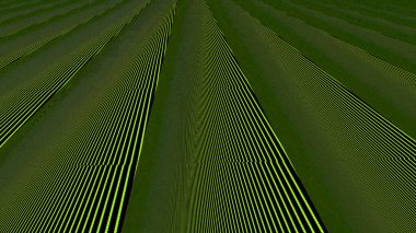 Soyut yeşil dalgalı desenler