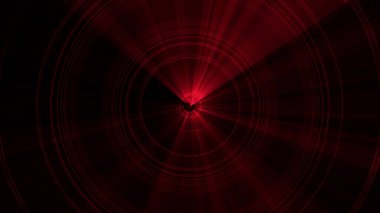 Soyut kırmızı ışık spirali