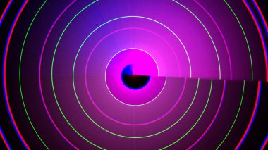 Canlandırma için soyut neon spiral arkaplan resimleri