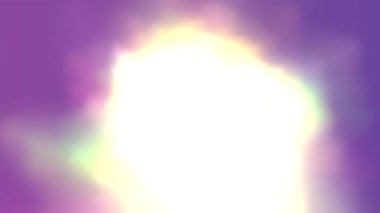 Mor arkaplanda canlı ışık patlaması