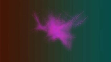 Koyu renk arkaplanda parlak pembe şimşekler