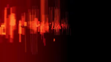 Parlak çizgileri olan dinamik kırmızı ve siyah soyut arkaplan