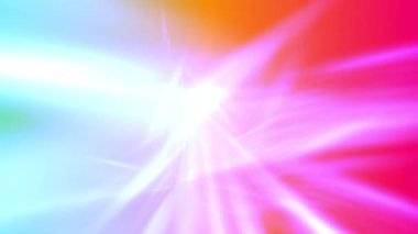 Dinamik hareketlerde canlı renkli ışık çizgileri