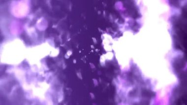 Dinamik ışık efektleriyle canlı mor arkaplan