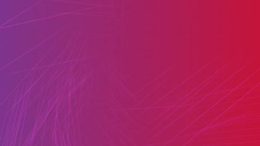 Dinamik hareketlerdeki canlı soyut çizgiler