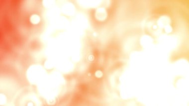 Canlı turuncu ve beyaz Bokeh ışıkları arka plan