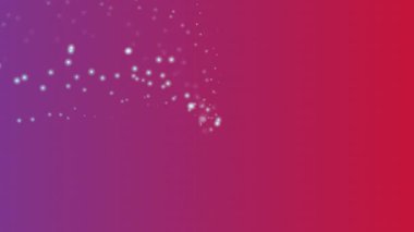 Işıl ışıl parçacıklar içeren canlı mor ve kırmızı eğimli arkaplan