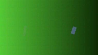 İnce şekilli canlı yeşil eğimli arkaplan