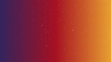 Işıl ışıl parçacıklarla canlı bir gradyan arkaplan