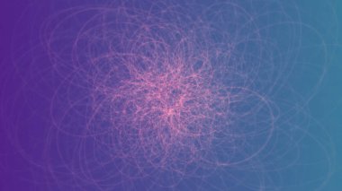 Canlı pembe ve mavi soyut arkaplan ve dinamik girdap desenleri
