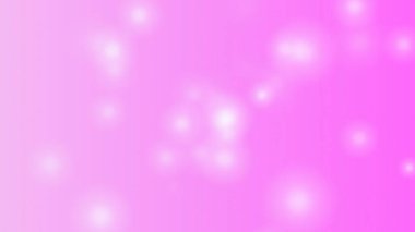 Parlayan beyaz ışıkları olan yumuşak pembe arkaplan